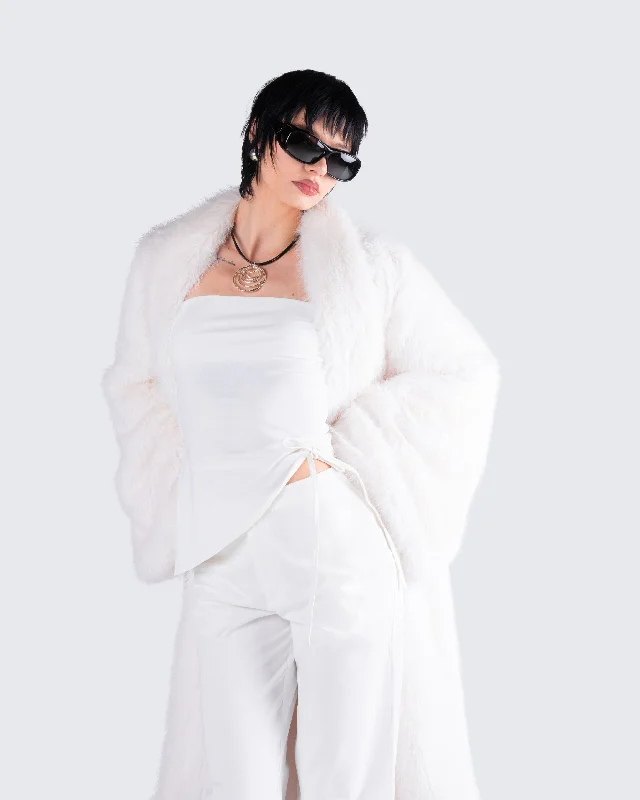 noel-ivory-midi-vegan-fur-coat