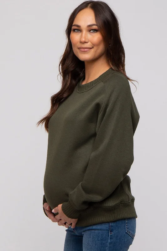 olive-pullover-maternity-terry-crewneck