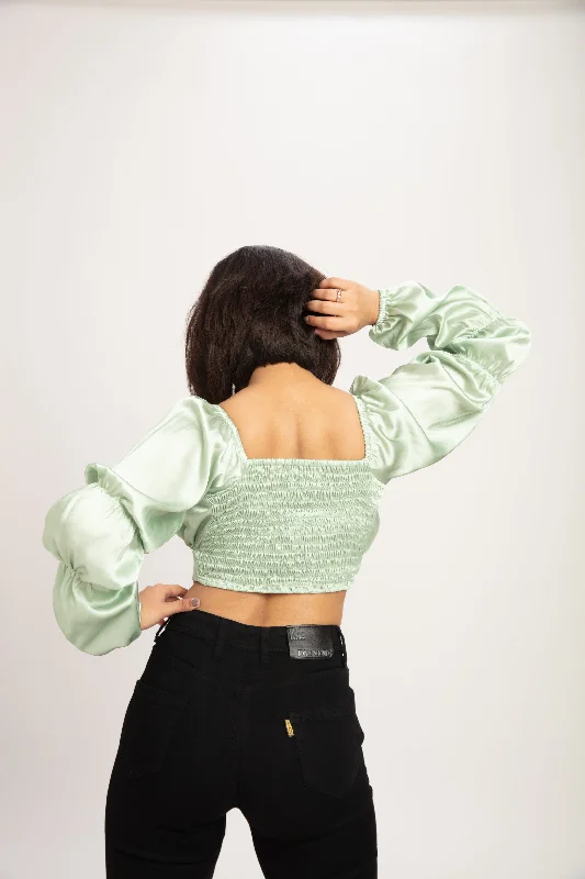 princess-sage-green-tiered-sleeves-top