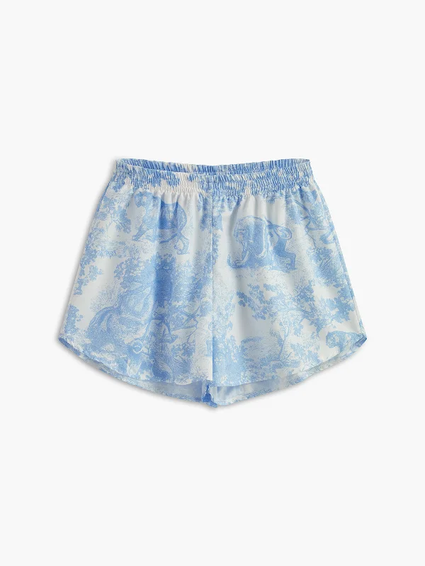 print-button-shorts-set