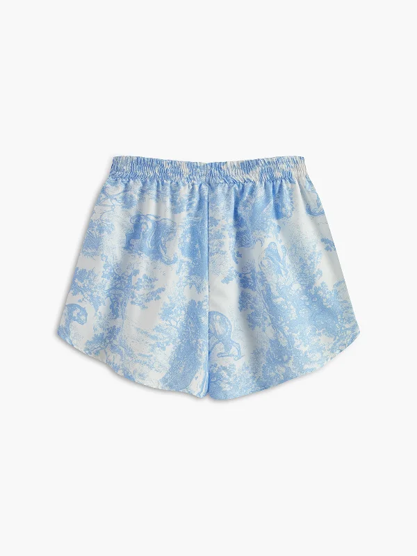 print-button-shorts-set