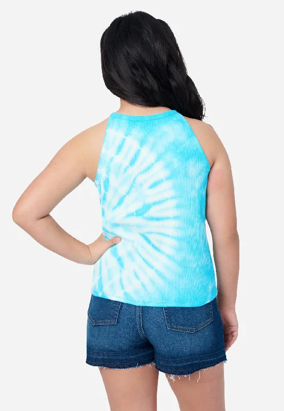 ribbed-high-neck-tank-blue-tie-dye-307233-electric-turq-poly