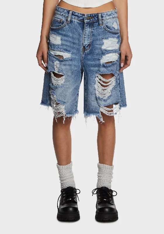 Rule Breakers Denim Shorts