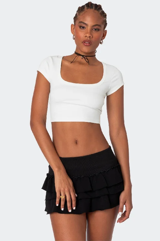 Ricki Cropped T Shirt