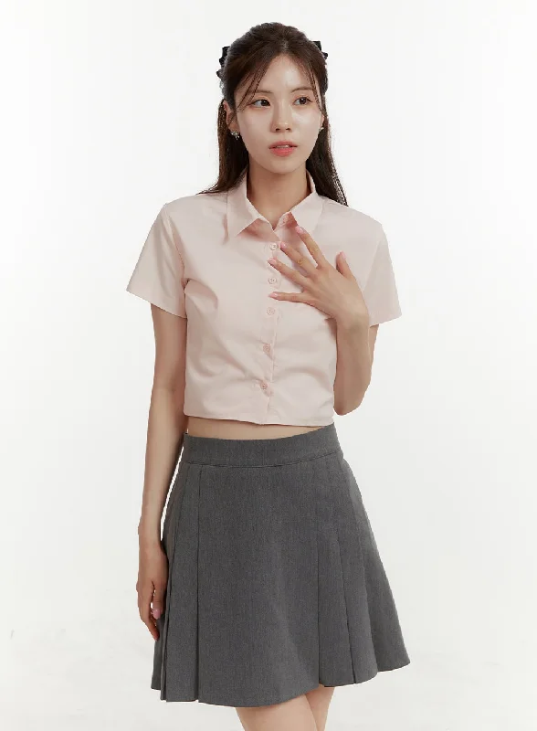 solid-collar-crop-shirt-oy409