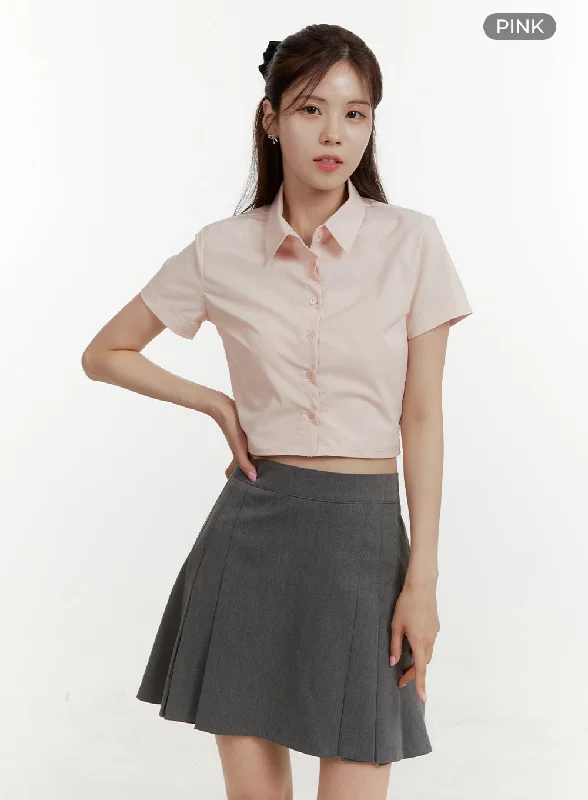 solid-collar-crop-shirt-oy409