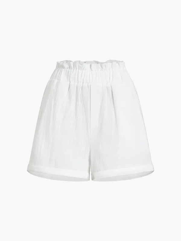 solid-cotton-ruffle-short-sets