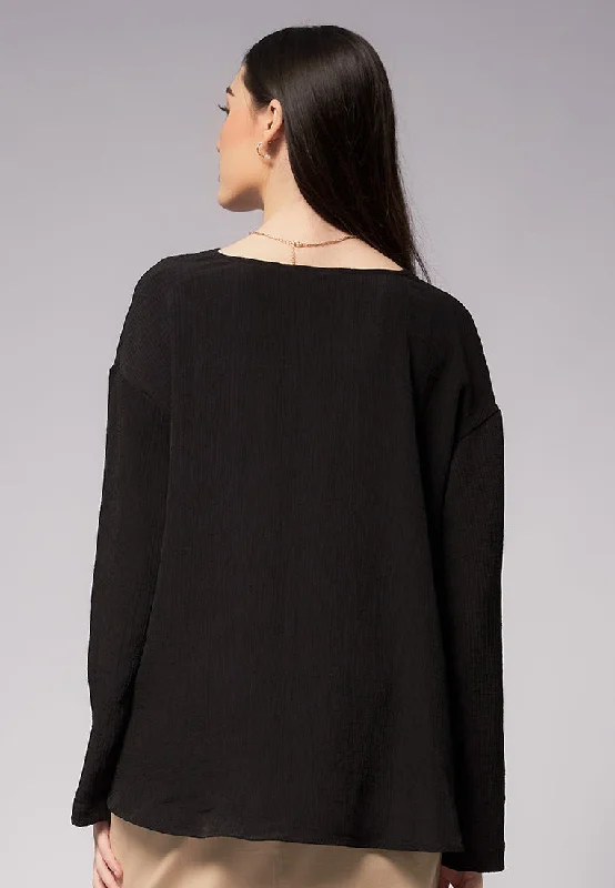 v-neck-long-sleeve-blouse-24d042-black