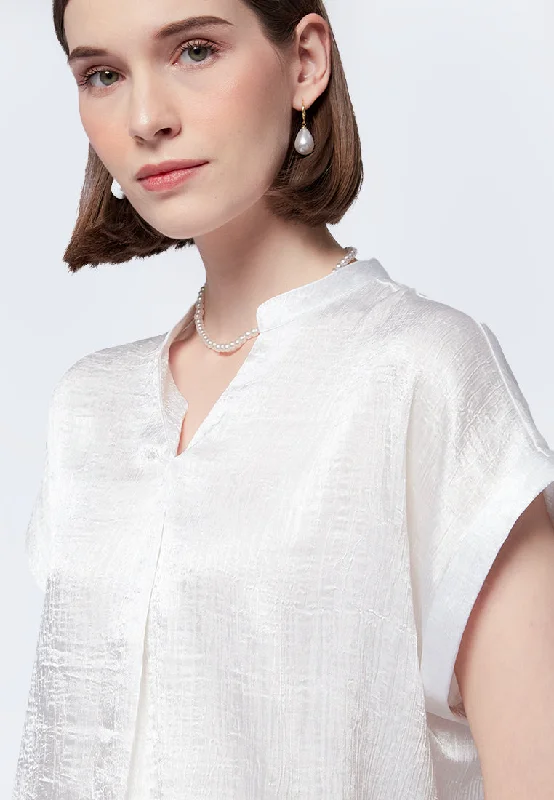 v-neck-short-sleeve-blouse-24b151-off-white