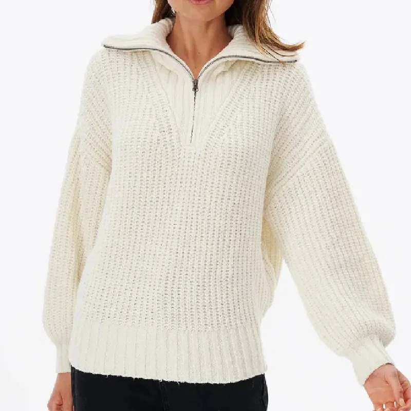 Rip Curl Women's 1/4 Zip Seeker Sweater