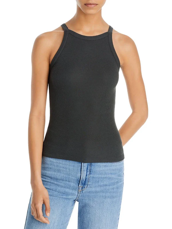 womens-ribbed-high-neck-tank-top