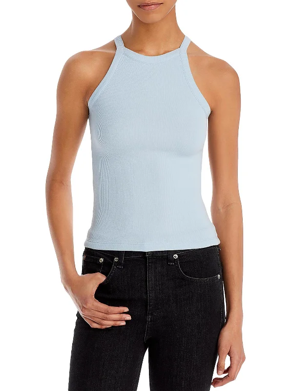 womens-ribbed-high-neck-tank-top