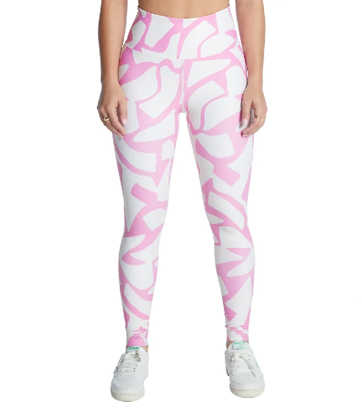 Year of Ours Rio Giselle Leggings Pink/Bone