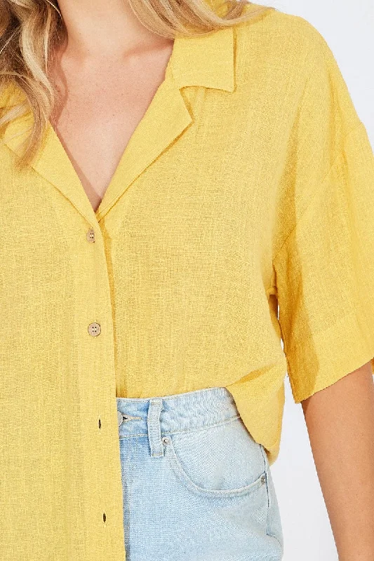 yellow-shirt-short-sleeve-collared-neck-wc1676f-47wk-4